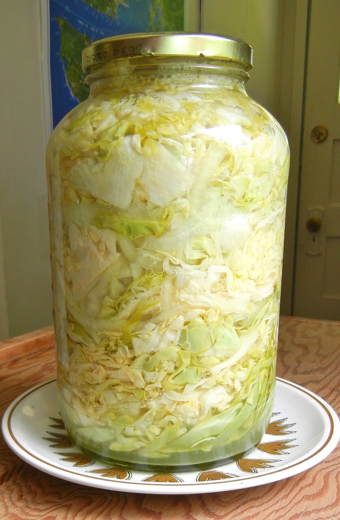Квашеная капуста с морковью